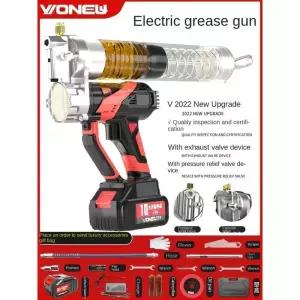써멀구리스 풀 오토매틱 24V 전기 그리스 건 - 무선 휴대용 중장비용