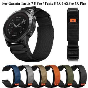 26mm 퀵핏 시계줄 스트랩 가민 호환 페닉스 8 8프로 7 7X 6 6X 5X/포러너 970 965/엔듀로 3/택틱스 스포츠