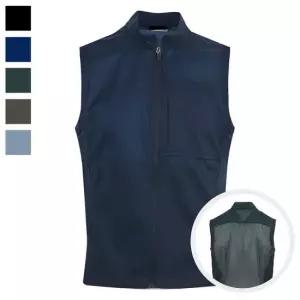 남자 봄여름 방풍 메쉬 바람막이 등산 조끼 베스트 DD-VE-5010-네이비