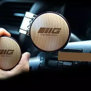 차량용 보조 핸들 운전대 파워 회전봉 차량용 핸들 봉 우드 그립