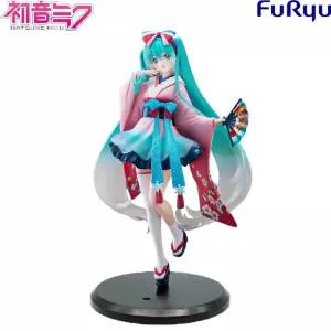 미쿠피규어 하츠네 미쿠 애니메이션 피규어 네오 도쿄 기모노 귀여운 예쁜 감성 만화 PVC 액션 인형