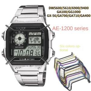 카시오 G-Shock AE1200 DW5600 GA110/400 5035 GW-M5610 수정 GA 2100용 316 스테인레스 스틸 시계 범퍼