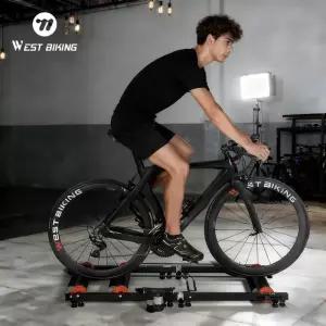 자전거로라 롤러 웨스트 바이킹 자전거 트레이너 실내 운동 훈련 스탠드 접이식 MTB