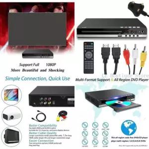 DVD플레이어 652f 고화질 1080p 디지털 EVD-DISC 플레이어 DVD SVCD CD-RW VCD
