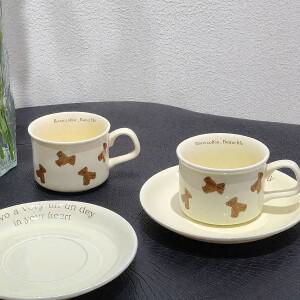 세라믹 컵 커피 물컵 머그컵 차 인스타그램 스타일  디자인 우유 라이트  뚜껑 포함/없음 차용 미팅용