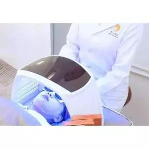 가정용 화이트 태닝기계 얼굴 미백 셀프 태닝기 LED