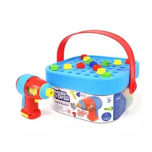 건전지식 어린이 공구놀이 디자인드릴 볼트조립 발달 수세기 만들기