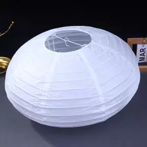 호환  ZYAA-1비행접시 모양 종이 램프 웨딩 벽등 식 웨딩 파티 볼 장식 종이 볼 램프쉐이드