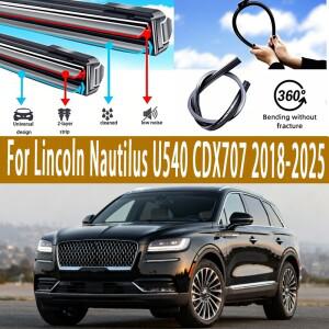 링컨 노틸러스 U540 CDX707 2018-2025 2020 전면 유리창 와이퍼 블레이드 2개 윈드스크린 창문 액세서리