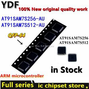 100%  AT91SAM7S256-AU QFP64 칩셋