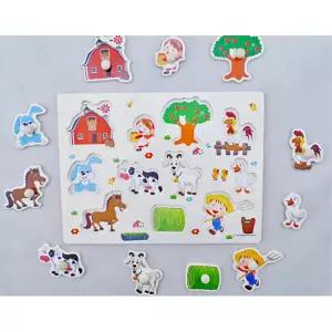 아기장난감 소근육발달 유아그림퍼즐 집콕 감각놀이 작업 촉각 호기심