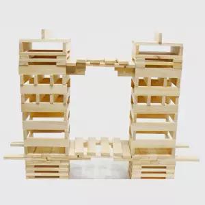 유아 건축놀이 카프라500+예제집+가방 블록 여아 체험 원목소꿉 오감