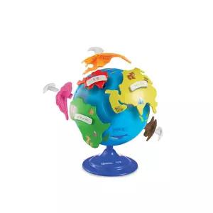 5세유아 세계지리 어린이 퍼즐지구본 교육완구 꾸미기 자전 나라공부