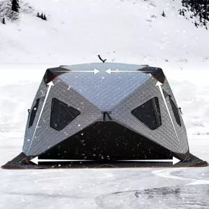 원터치 큐브텐트 빙어텐트 방수 누빔텐트 동계 야외