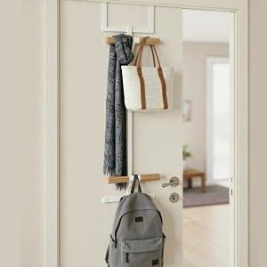 옷장이나 침실 2층 책가방 금속 선반 설치할 수납 있는 정리함 입구에 홀더 백팩 수 쉽게 문고리 비미티