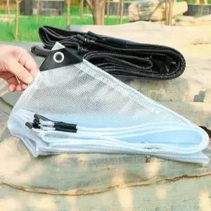 대형 PVC 방수천막 창고 그늘막 반투명 옥상 가림막