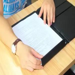 [문구] 자석 서류 클립보드 A4 블랙 문서파일 서류바인더 부동산화일 고급결재판 서류클립보드