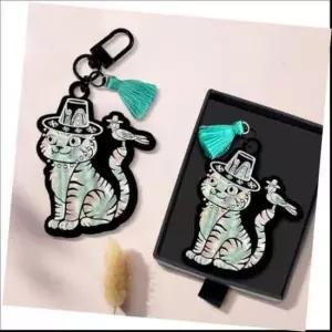 [문구] 만들기대장 판촉제작까치호랑이 열쇠고리로고없음