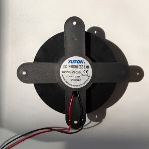 YT8025L YT-SEMIO 차량용 냉장고 냉각 팬 강풍 거북이 인큐베이터 DC12V 0.28A 8025 이선형