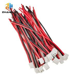 20/10/5PCS JST-XH 2.54mm 피치 1S 2핀 RC Lipo 충전 케이블 22AWG 실리콘 와이어 남성 여성 밸런서 플매트