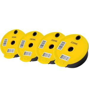 Tassimo 재사용 가능 커피 캡슐 포드 용 Bo-sch 필터 180/200/220 ml 실리콘 뚜껑 리필