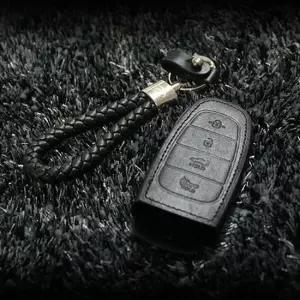 소나타DN8 맞춤 고급가죽 차량 키링 키케이스 자동차키링