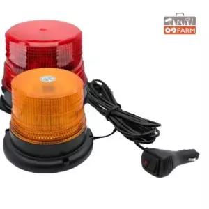 경광등 회전경광등 자석 굴삭기 7모드 시가잭 LED비상등 4M