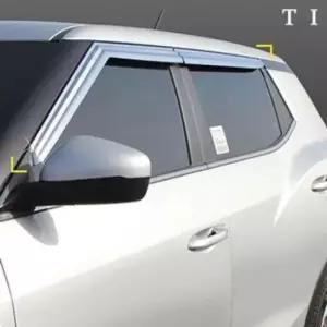 [CAR] 빗물받이 선바이저 티볼리 크롬 도어 창문 가드