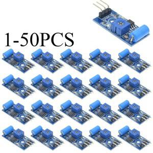 1 50PCS SW 420 Arduino용 일반적으로 닫힌 알람 진동 센서 모듈 스위치