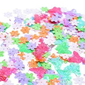 꽃 나비 미니 스팡클 유치원 장식소품 3개 꾸미기 셀프웨딩 문구 공작