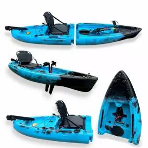 분리형 피싱카약 낚시배 레져 루어낚시 2인용 페달형 고무 요트 소형 고무보트 어선 밸리