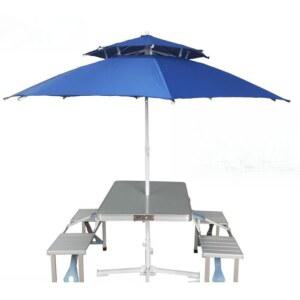 알루미늄 휴대용테이블 야외접이식 접이식 캠핑 파라솔꽂이