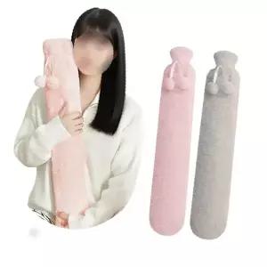 대용량 토끼 퍼 소재 보온 온열 물 주머니 찜질 온찜질 캠핑 야외 활동 휴대