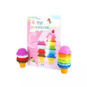 유아 감각발달 아이스크림 쌓기놀이세트 육아 학습교구 은물 완구 균형