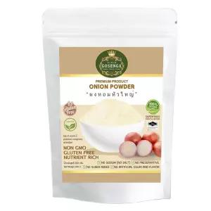 2팩 양파 가루 - 천연 비-GMO 텐 프리 조미료 프리미엄 공급 다용도 요리 필수품 200g