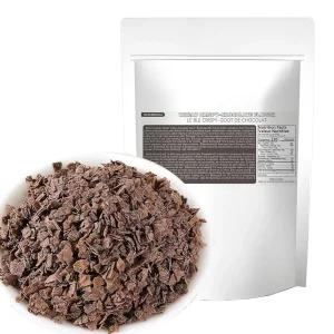 베이유데구아-밀 크리스피 250g/8.81온스 튀기지 않고 영양가 있는 식사 대용 트러플 아침 시리얼 베이킹