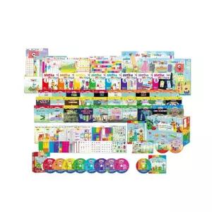 4세이상 수학놀이 넘버블럭DVD 80종세트 인기있는 유치부 유아dvd 교구