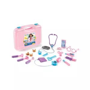 4살 여아 핑크색 병원놀이 가방세트 장래희망 엄마표 유아장난감 교육