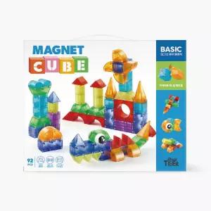 상상플레이 어린이 선물 더욱 정교해지는 상상력 다각형 큐브 자석 블록 92p 장난감 학습교재