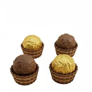 3D 프린팅 키홀더 컵케이크 모양 스트레스 해소 키링 백팩 액세서리