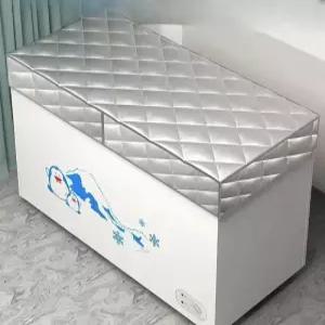 냉장고 덮개 커버 아이스크림 차단 가리개 가게 냉동고