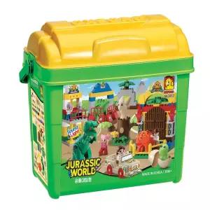 OXFORD 어린이 선물 공룡5+피규어5+따라하기+스티커 공룡 대탐험 블록 학습교재 수업교구