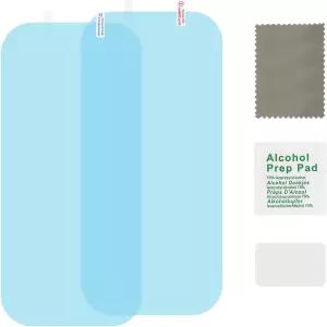 Ygmylandbbb 안티 포그 미러 필름 트럭 트레일러 측면 백미러 소수성 차량용 투명 보호 2Pcs 340 160mm