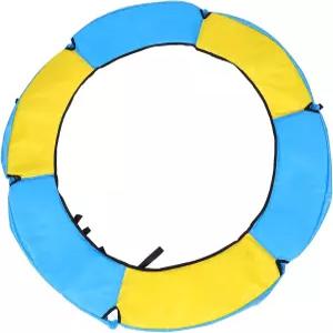 야외 실내 트램펄린 액세서리를 위한 UPKOCH 59인치 엣지 커버 교체 패드 두꺼운 보호 스프링 안전 쿠션