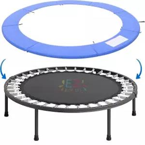 이지 점플린 교체 트램펄린 커버 8/10/12/14/15피트 프레임용 내구성 스프링 방수 및 두꺼운 부드러운