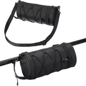 패티킬 자전거 핸들바 백 2.5L 프레임 방수 앞주머니 액세서리 야외 사이클링 산악 도로 블랙