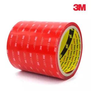포유박스 3M VHB 4910 하이패스 투명 앙면테이프 100mm x 1.5M 양면테이프8mm 초강력양면테이프 벽지테이프