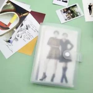 [문구/오피스] 포토 사진 증명사진 앨범 반투명 간편 카드 양면 휴대용