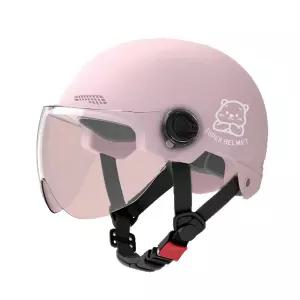 제이코 곰돌이 헬맷 인증 전기 오토바이 헬멧 남녀 공용 사계절 배터리 자동차 안전