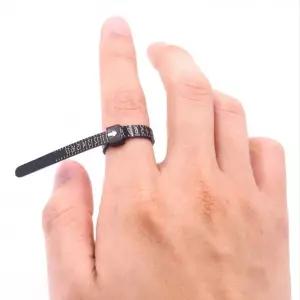 커플링 우정반지 사이즈 측정 링게이지 반지호수 줄자 손가락 측정기